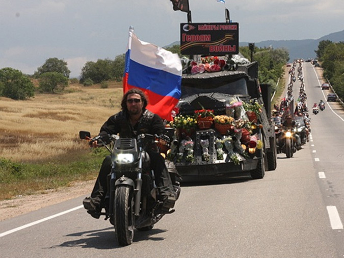 Ночные волки байкеры Дмитрий